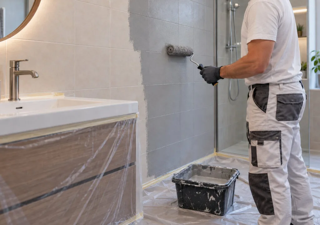 Mikrocement v kúpeľni – AQUA ATELIER